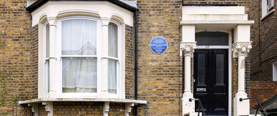English Heritage Blue Plaque